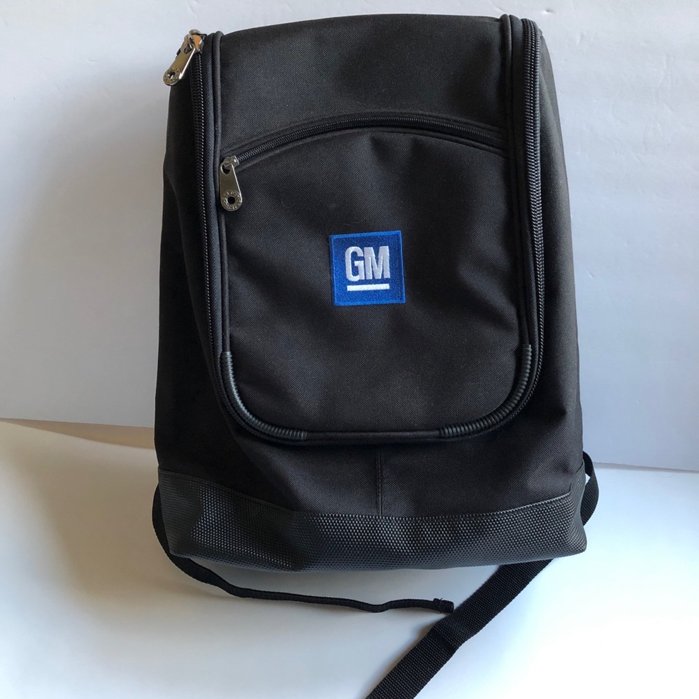 NEW GM Multi-Compartment Backpack Black Unisex NWOT
